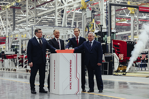 Новый тракторный завод России открыт